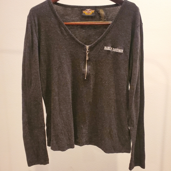 Vintage Harley Davidson Long Sleeve - Picture 1 of 8